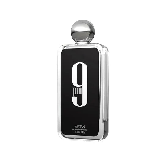 【flash sale】Afnan 9 PM (Black Box) Amber Vanilla fragrance for men 100ml
